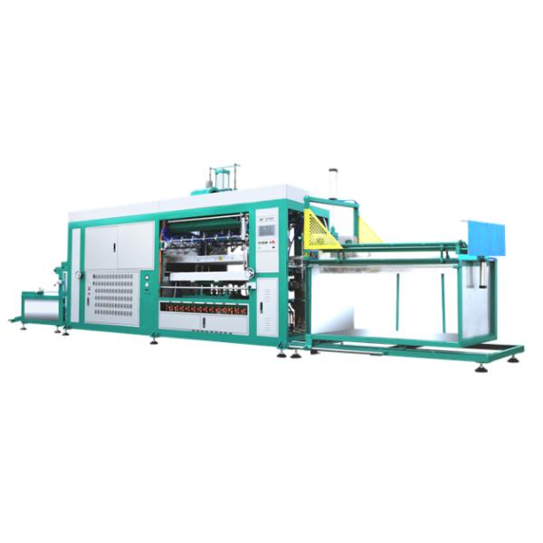 Egg Tray Plastic Thermoforming Machine Servo Drive For Pp / Pvc / Pe Container