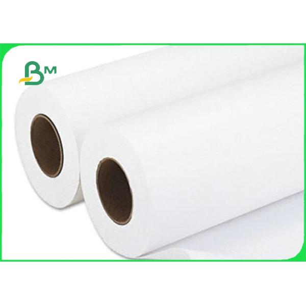 24inch 36inch Plotter Paper For Garments Industry Wide Format Printer High Whiteness