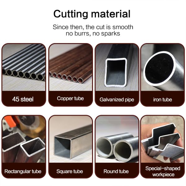 Cader 350CNCServo Automatic Feeding Small square Pipe Cutting Machine 90 Degree Pipe Cutting Machine Price Factory Direct Sales