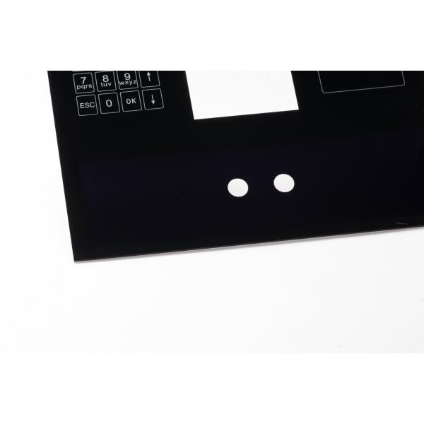 Acrylic Glass Access Code Swipe Card Customized Panel