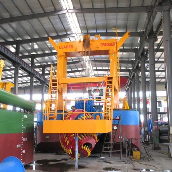 Rexroth Hydraulic Control System Cummins Engine Sand Dredger with Cutter Suction Head