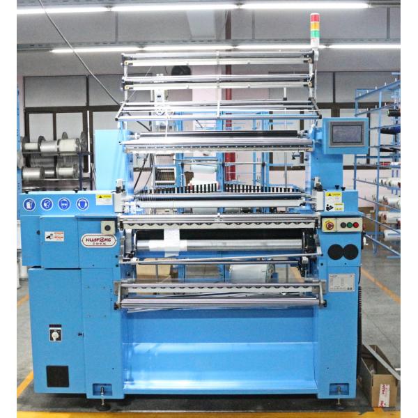 High Efficiency Crochet Warp Knitting Machine 918mm Knitting Width Single Phase