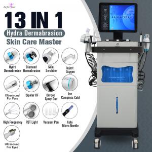 China Dermabrasion Hydrafacial Beauty Machine Skin Care Cleaning 250VA With 13 Handles on sale