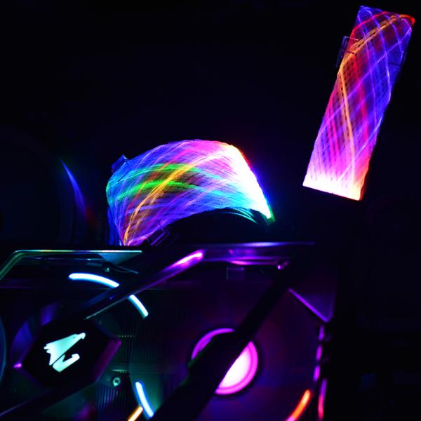 Neon Flex RGB Led Module Light 5V Extension Cable for Computer Gaming
