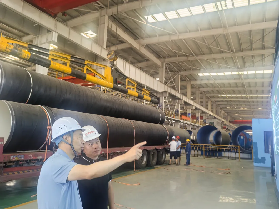 Automatic 3LPE Coating Pipe Production Line with PLC Control System and CE ISO Certification for Durable Pipeline Solutions