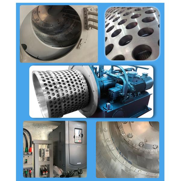 Titanium Alloy Pusher Centrifuge Small Industrial Liquid Solid Separator PLC