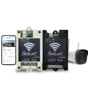 Remote WiFi Unlocking Courier Reception Scenario Visual Access Control Solution