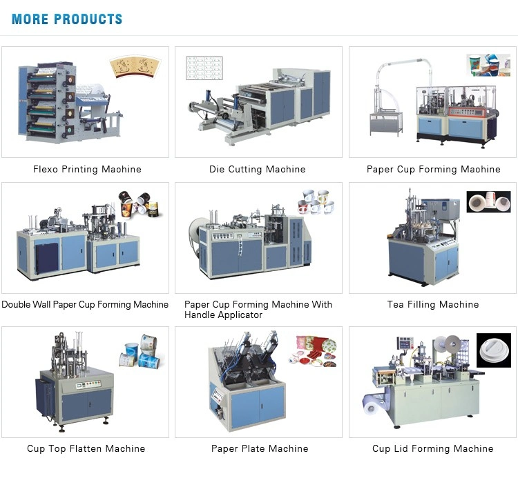 900mm Web Flexo Resin Print Plate Paper Cup Making Printing Machine