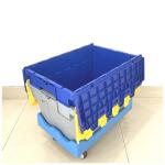 Stackable Attached Lid Container Storage Warehouse Plastic Moving Boxes