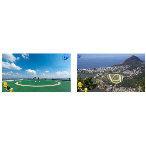 LED Heliport-Helideck Elevated Light IP66 360 Degree Adjustable Ultra-High Intensity Light Standard Airport