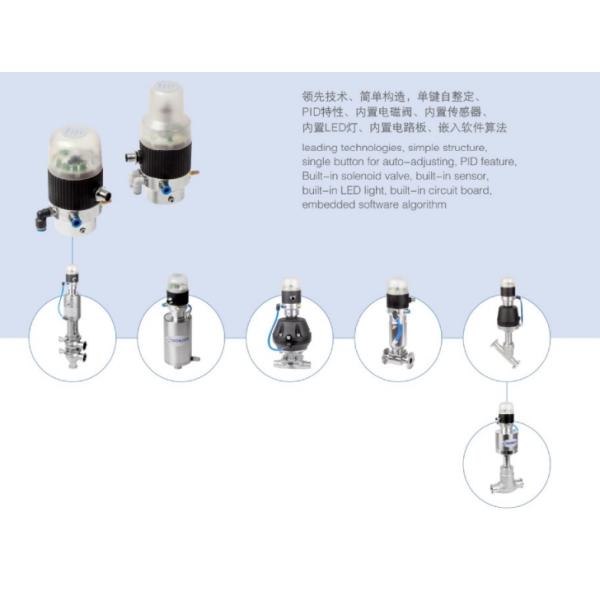 Intelligent valve Positioner control unit for mini size regulating valves