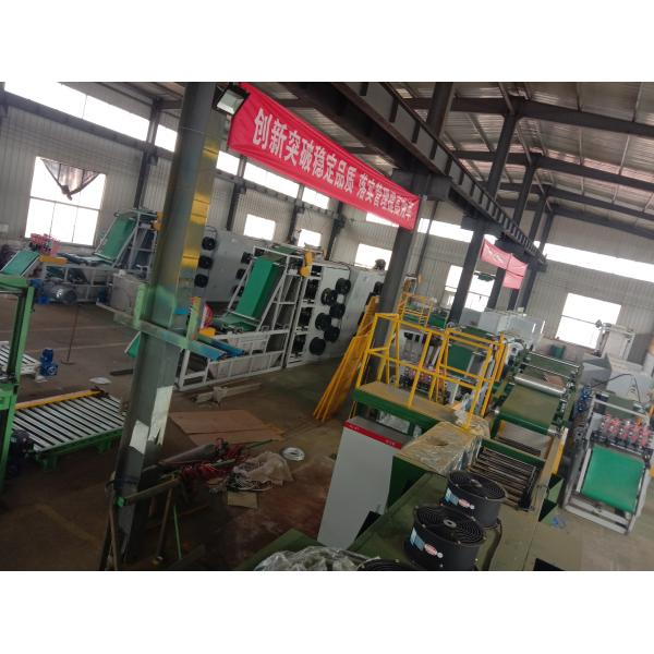 16-meter-long Air-cooled Rubber Sheet Continuous Batch Cooler -Composite Rubber Mixing Line