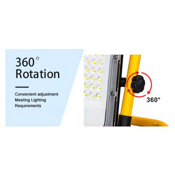 USB Rechargeable Portable LED Flood Light Camping Emergency Mode