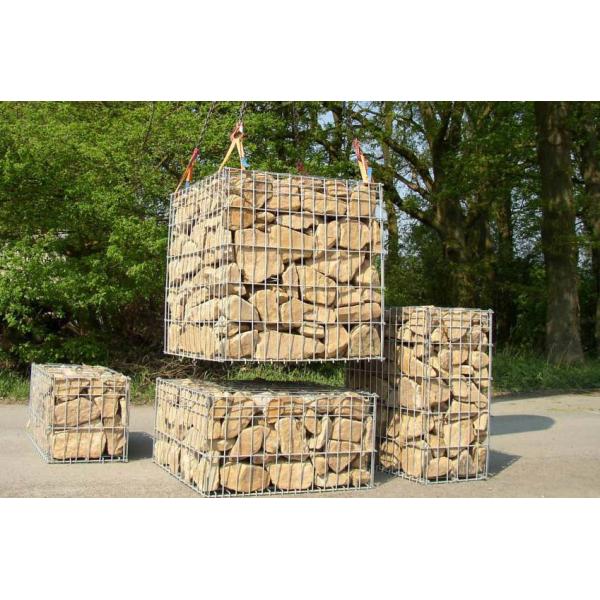 Galvanized Welded Wire Mesh Construction Gabion Wall Basket