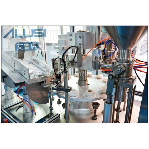 4000PCS/H Double Nozzles Automatic Tube Cutting Sealing Machine