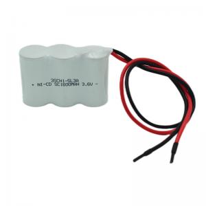 Quality SC Emergency Light Ni Cd Battery 1600mAh 3.6V Stick Type for sale