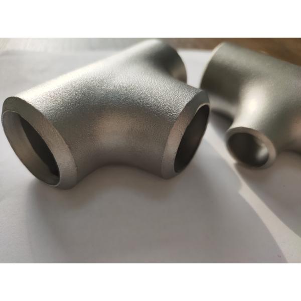 Stainless Steel Reducing Equal Tee 45D Seamless Pipe Fittings