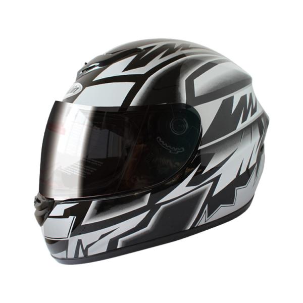 Customized DOT ECE Approved Full Face Motorcycle Helmet with High Density EPS Liner
