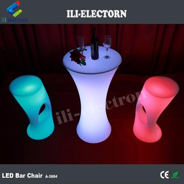 RGB Outdoor Plastic Illuminated Led Interactive Table Touch control