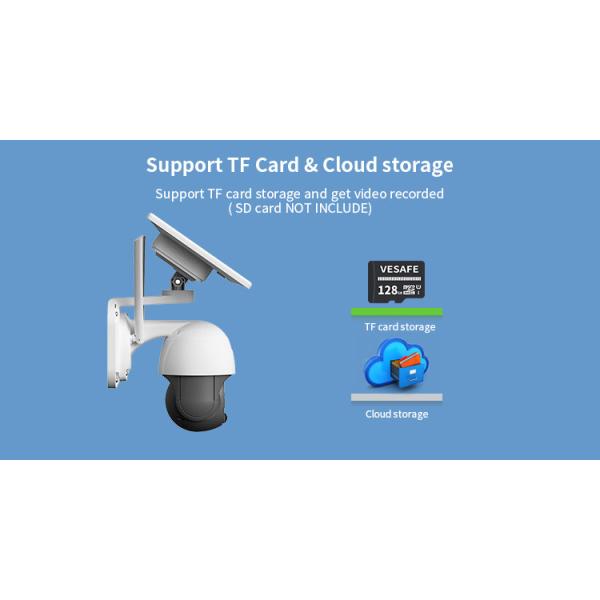 Two Way Intercom Solar Wifi Camera Night Vision Wireless Security Outdoor Cameras