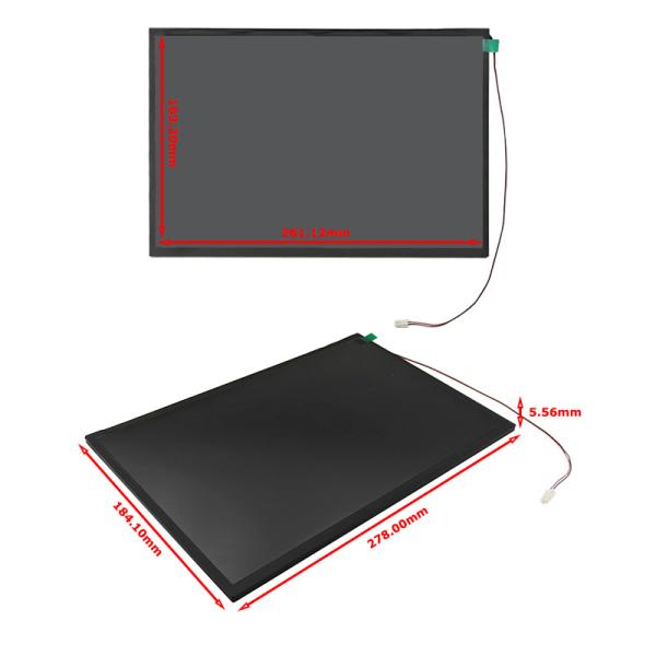 LVDS Interface 12.1 Inch LCD TFT Display Screen With Driver Board 1280x800 Resolution