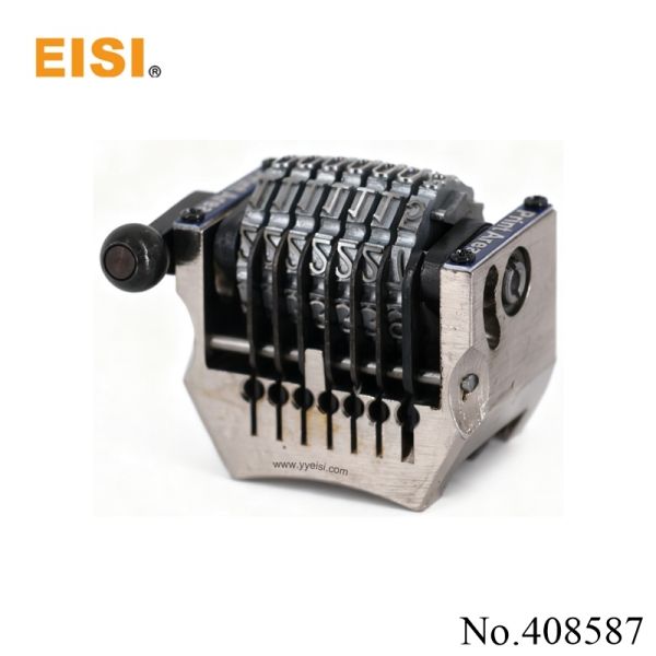 Numbering Machine for GTO, 7 Digits, Backward, Vertical, 2-Digit Skip, with Spring (No.408587) Printing Machine Spare Parts for GTO Press