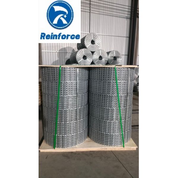 Custom Bending Grid Wave Type Pipeline Reinforcement Mesh Close