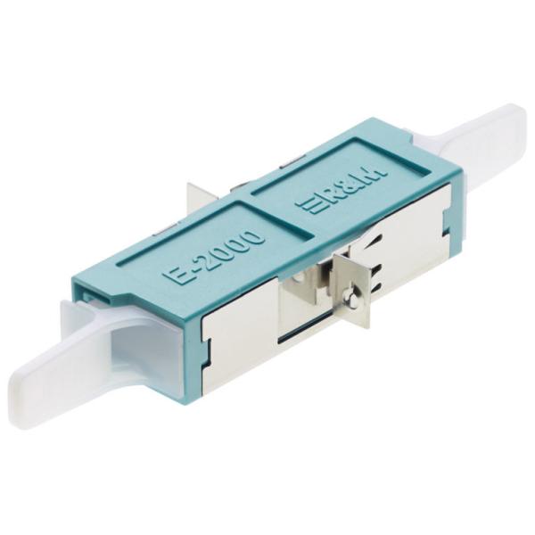 E2000 to E2000 adapter, PC or APC, singlemode/multimode/om3/om4/om5 fiber optic connector adaptors