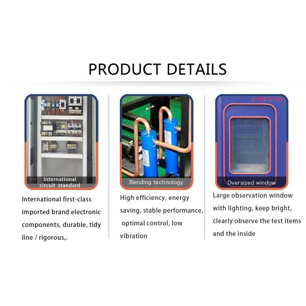 High Precision Accurate Environmental Chamber Temperature Humidity Control Chamber