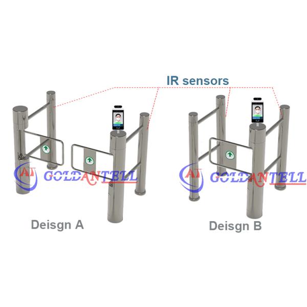 Zkteco Thermal Measurement IR Sensor Swing Barrier Gate