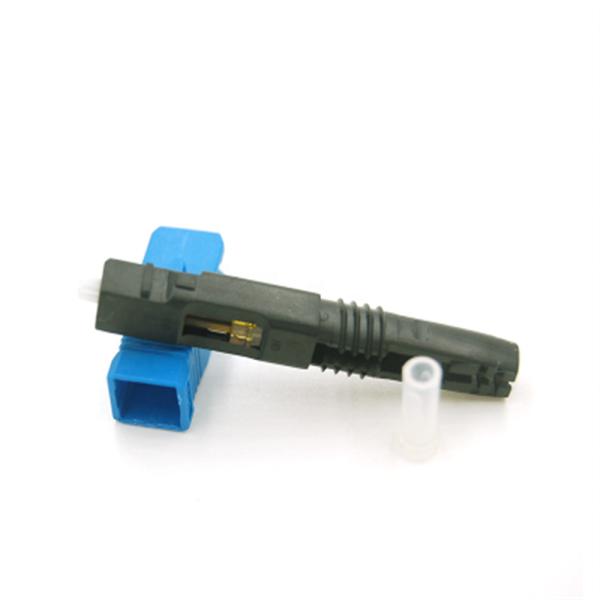 Field assembly ftth sc/upc pc apc quick embedded optal fiber optical fast connector for fiber