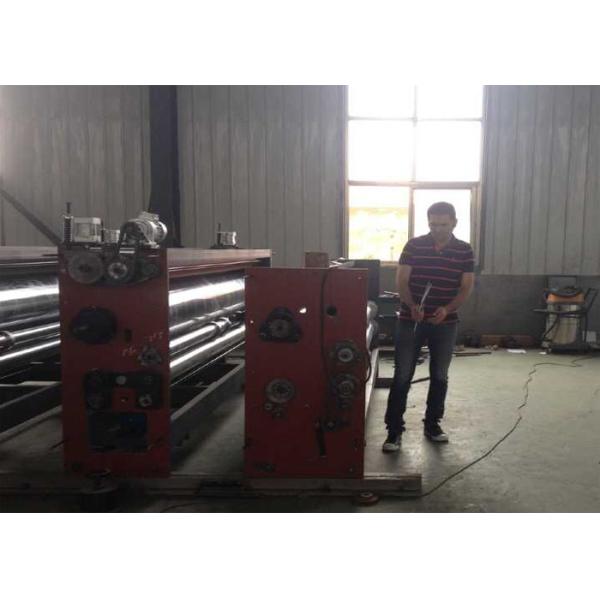 Semi Automatic Corrugated Cardboard Flute Laminator Machine For Carton Box ISO Approval