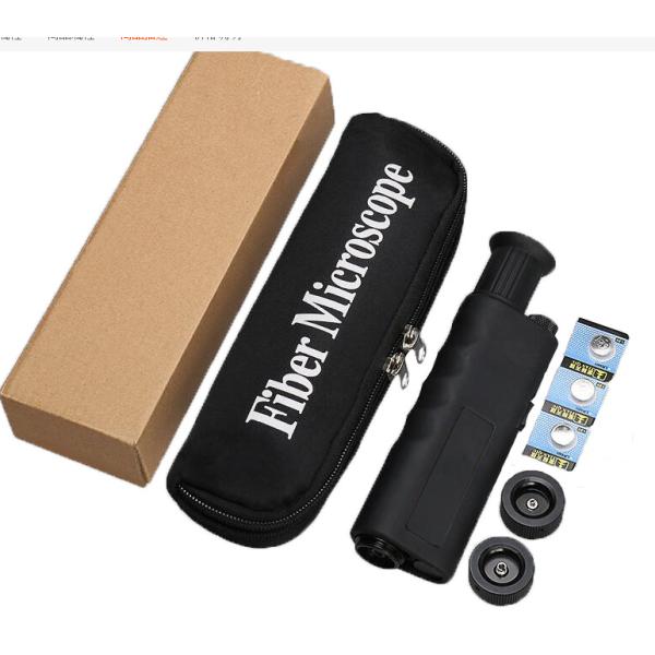 Hot Selling China Supplier 200X 400X Handheld Fiber Optic Inspection Microscope