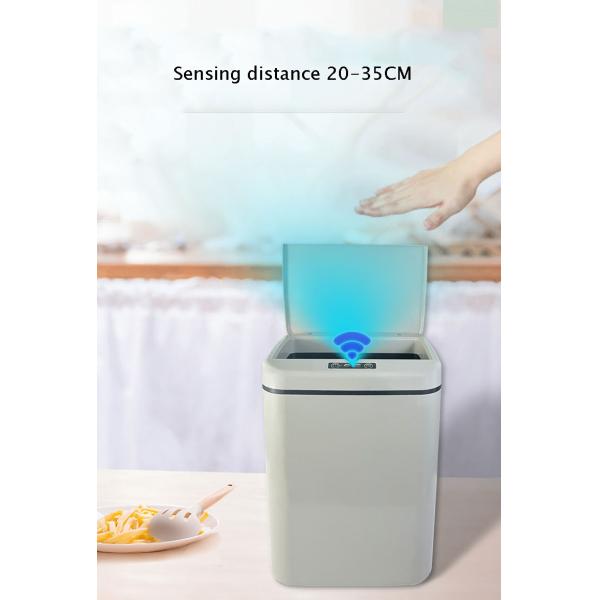 16L Large Capacity Household Intelligent Induction Automatic Suction Bag Trash Can