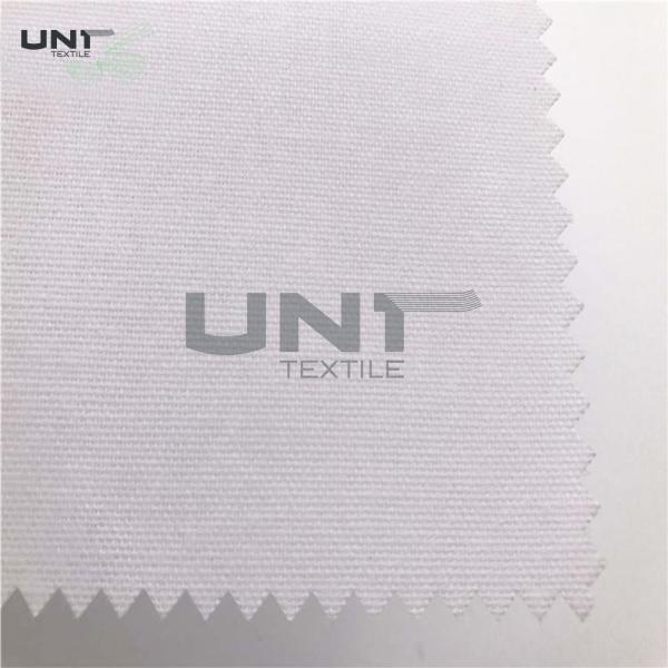Adhesive Shrink Resistant Fusible Interlining Fabric Woven 112cm
