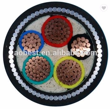 ASTM A475 Guy Wire 7/16 Galvanized Steel Cable with Copper Conductor Medium Voltage Insulated Stay Wire for Construction