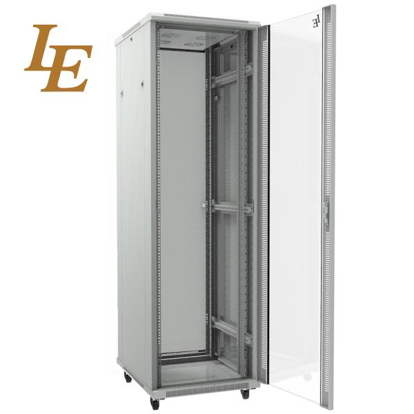 IEC297-2 Server Switch Network Cabinet Degreasing Surface With Flat Packing