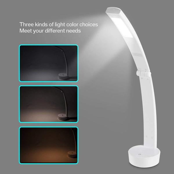 Rechargeable Smart LED Table Lamp , Touch Sensitive Control LED Office Desk Lamp