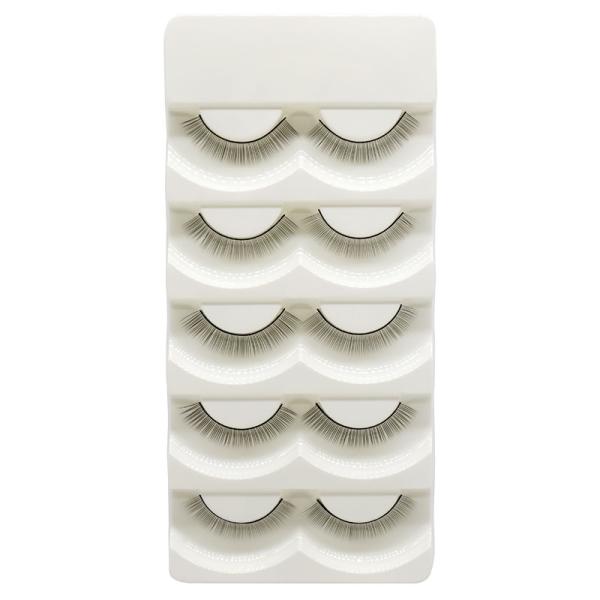 Black 6mm/8mm Natural Training Lashes Practicing Teaching Easy grafting