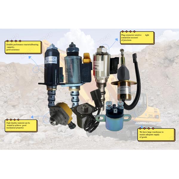 Caterpillar Excavator Solenoid Valve 121-1491 for E320B E320C E320D