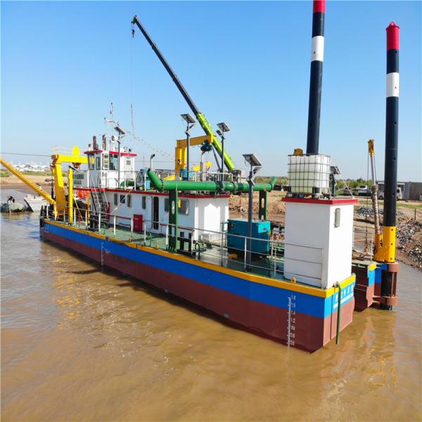 Siemens PLC System Cyclone Type Cutter Head Suction Pump Sand Dredger for River Sand