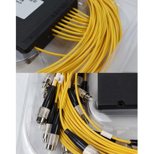 Ftth Cassette Type Fiber Optic Accessories Splitter Plc 1x16