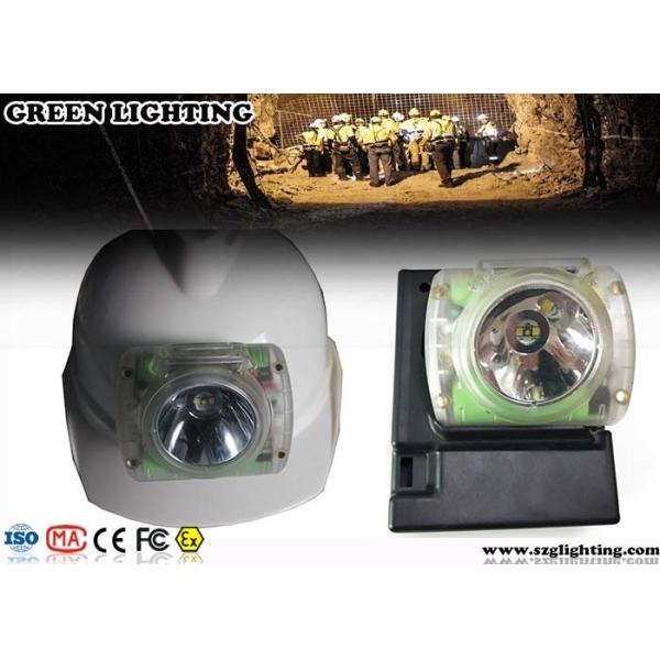 LED Anti - Explosive Mining Headlight , 6.2AH OLED Display LED Miners Lamp