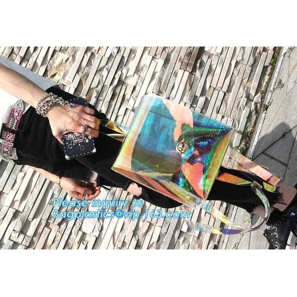Clear pvc backpack, clear plastic bags, clear backpack transparent backpack, Factory custom popular transparent clear pv