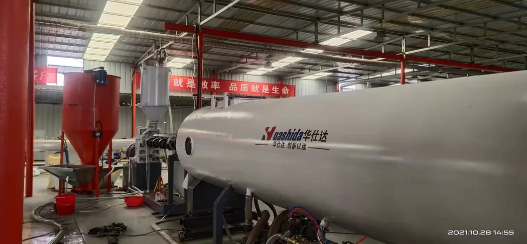 Automatic Traction Haul-off Machine for HDPE Pipe Production Line