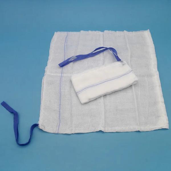 Customized Sterile Hemostatic Lap Sponge Pad
