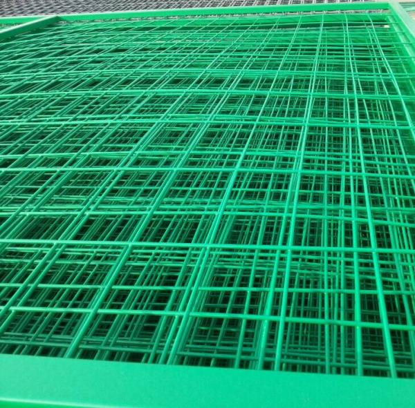 Buy Green PP weld wire backed silt fence used in highway municipal agriculture industry at wholesale prices