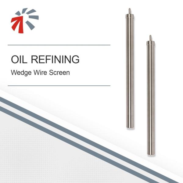 Wedge Wire Screen Filter Element for Oil Refining D150 Series Customized Request
