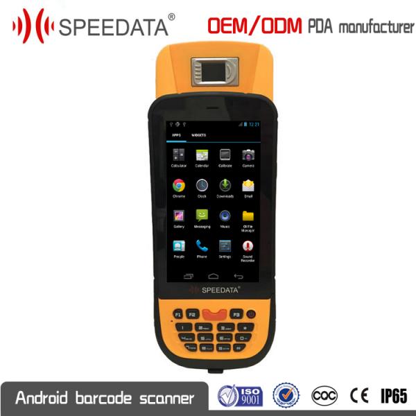 4.5 Inch Screen Industrial PDA Handheld Data Collection Devices With 2D Barcode Scanner