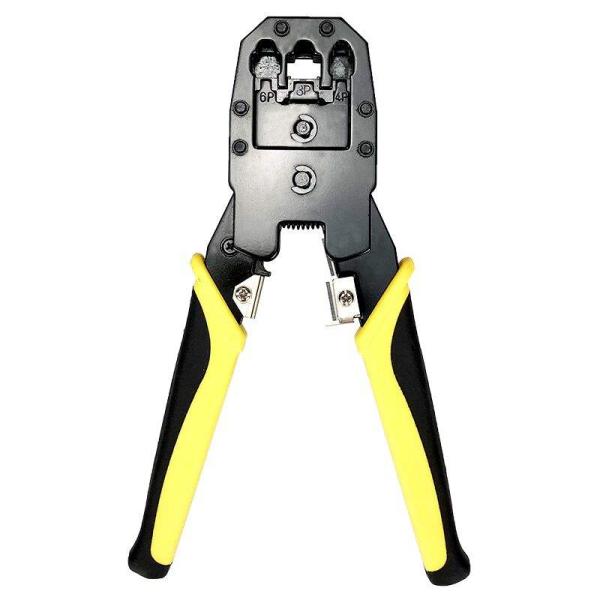 8 Inch Network Crimping Tool Rj11 Rj45 Pass Through Crimper